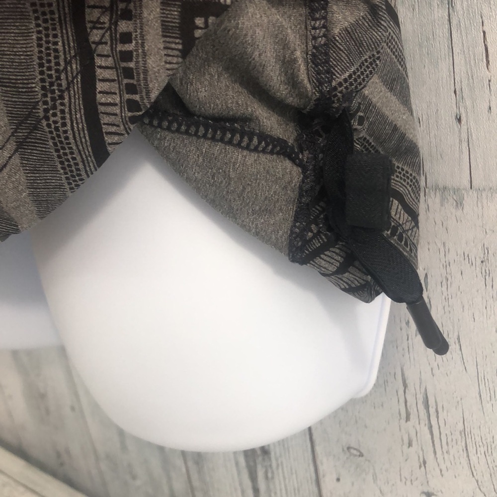 Fabletics Racerback Padded Bra Drawstring Hem Top - Picture 3 of 10